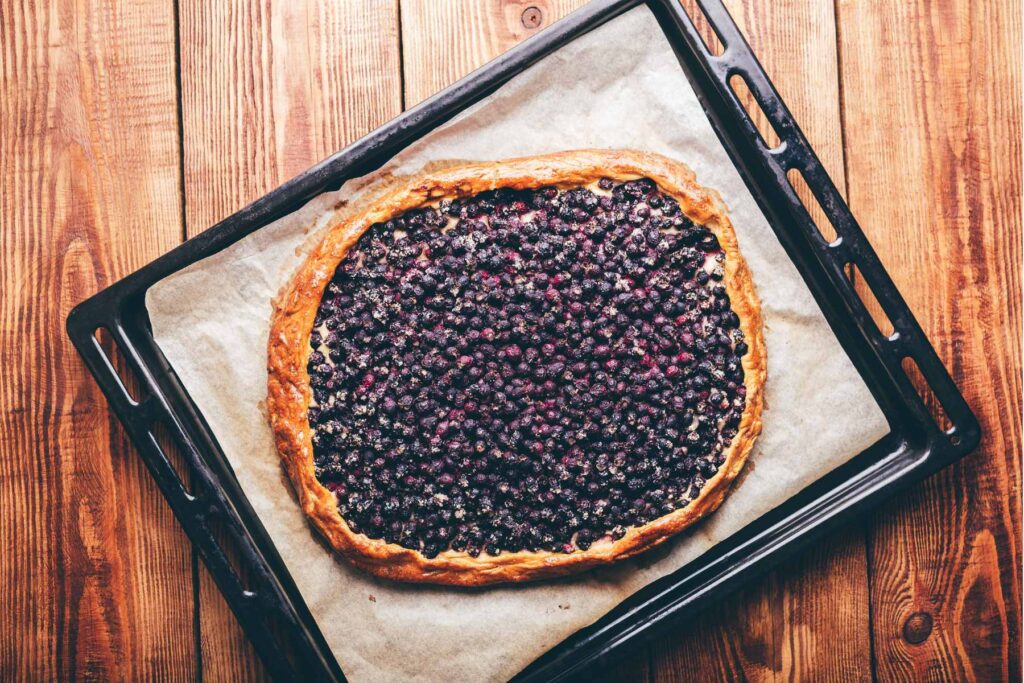 Wypieki z dodatkiem owoców świdośliwy