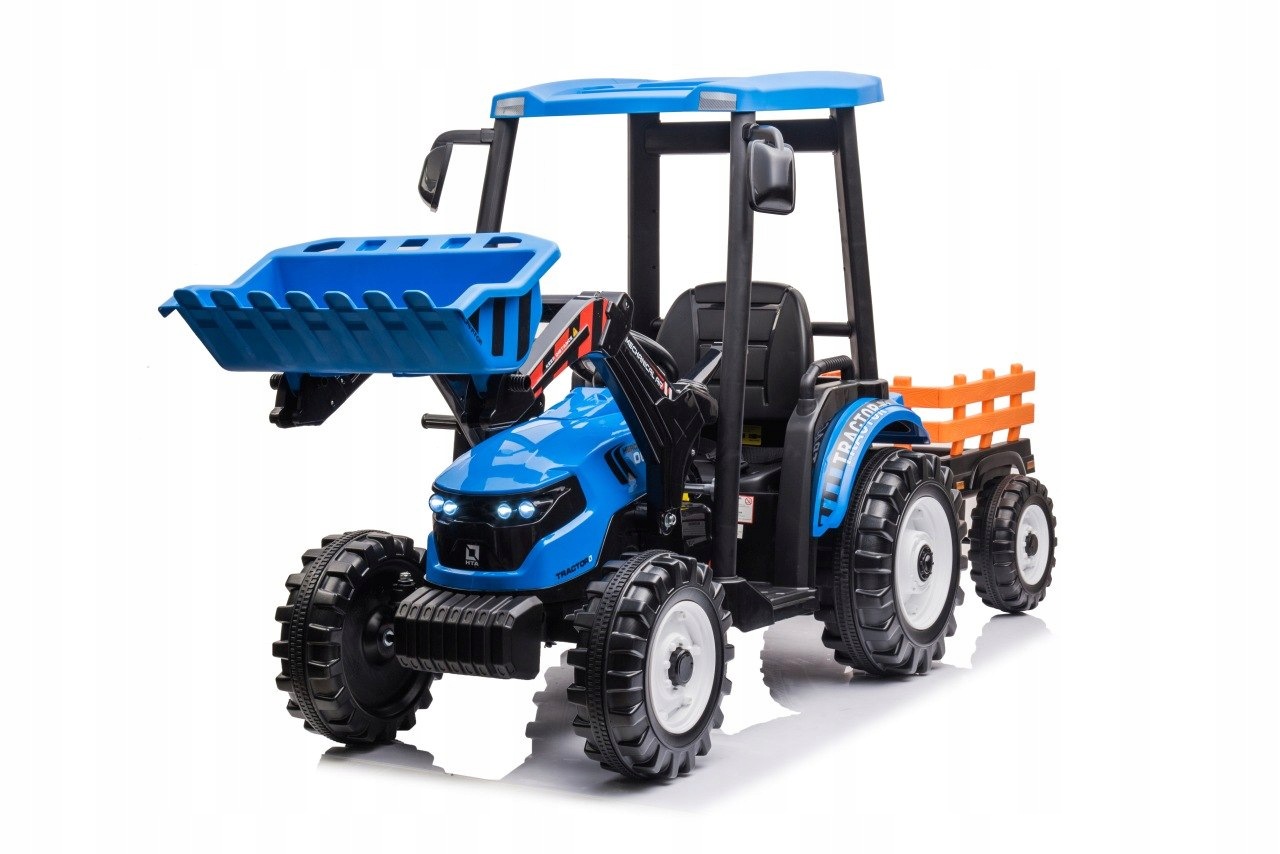 Traktor D68 na Akumulator z Przyczepą JS-3158B
